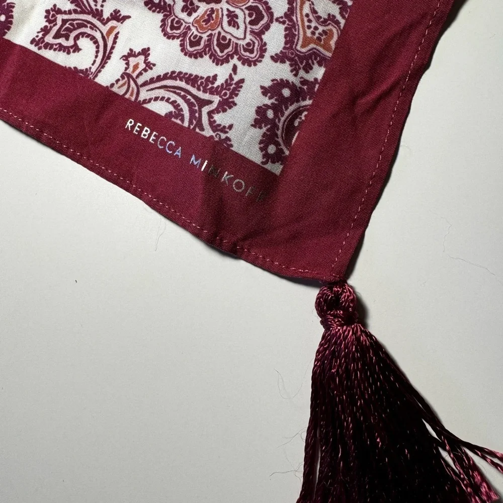 Rebecca Minkoff Bandana Paisley Print Scarf NWT